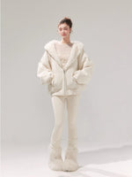 Reversible Hooded Sweatshirt & Fleece Pants Set