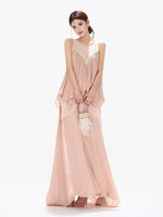 Beaded Lace Panel Maxi Dress