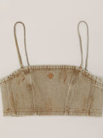Rage Wild Denim Short Camisole Wild Brown