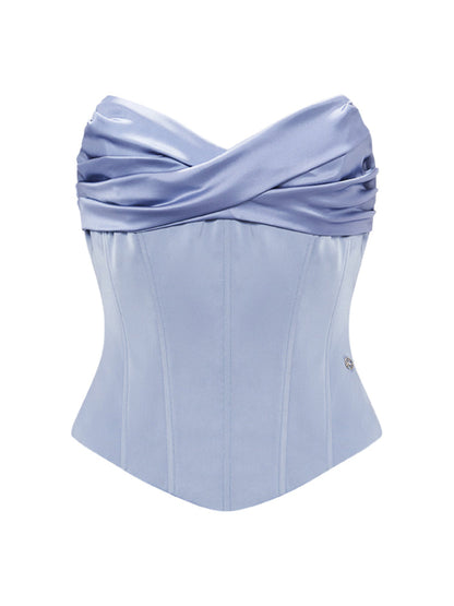 Fitted Mermaid Style Half Skirt &amp; Top Set