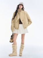 Vintage Detachable Bunny Ear Jacket