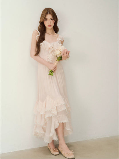 Ruffle Hem Resort Dress