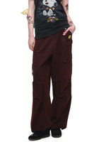 Distressed Multi-Pocket Cargo Pants