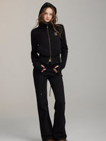 Slim Fit Casual Straight-Leg Sweatpants