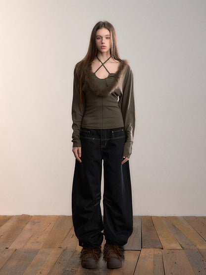 Original Black Straight Jeans