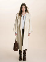 Almond Wool Blend Coat
