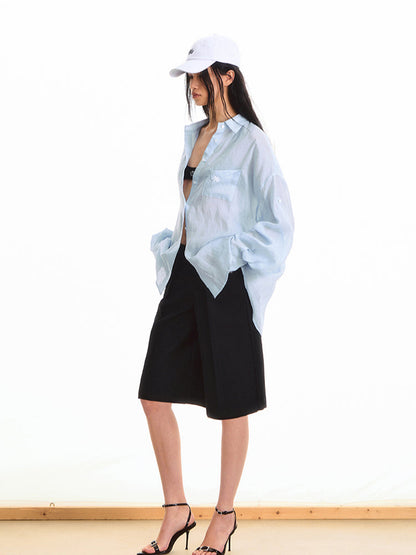Casual Lightweight Long Sleeve Shirt