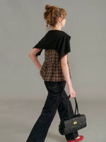 Cotton Denim Straight Jeans