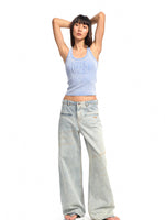 Applique U-Neck Vest Sling