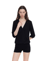 Classic Half Zip Utility Romper