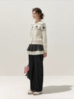 Deer Fair Isle Knit Cardigan
