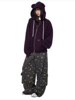 Bear Ear Hoodie Jacket