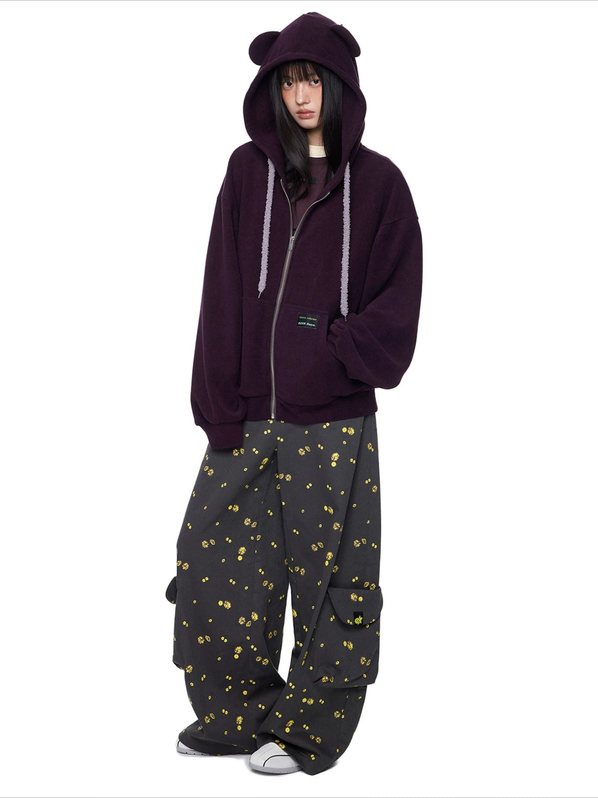 Bear Ear Hoodie Jacket