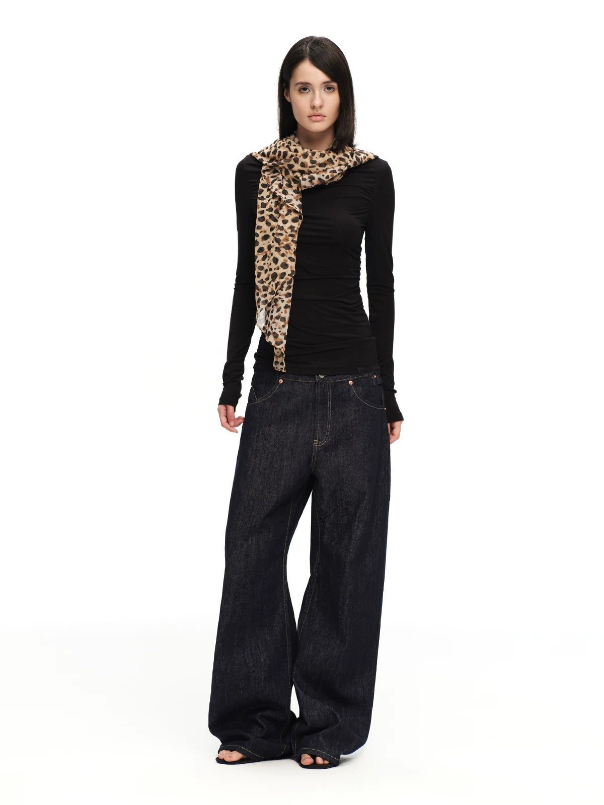 Modal Ruched T-Shirt
