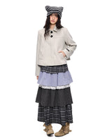 Korean Wool Blend Short Coat