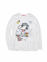 Distressed Snoopy Tee