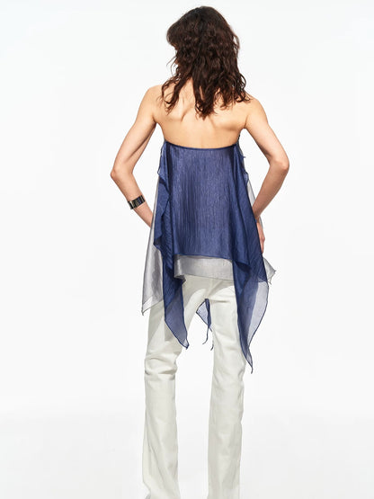 Braided Halter Layer Top