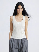 Lace Hollow Ice-Silk Vest