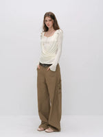 Layered V-Neck Blend Top