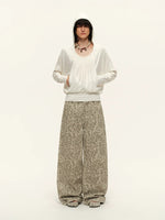 Lyocell Pleated Hoodie Top