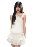 Rose Halter Dress