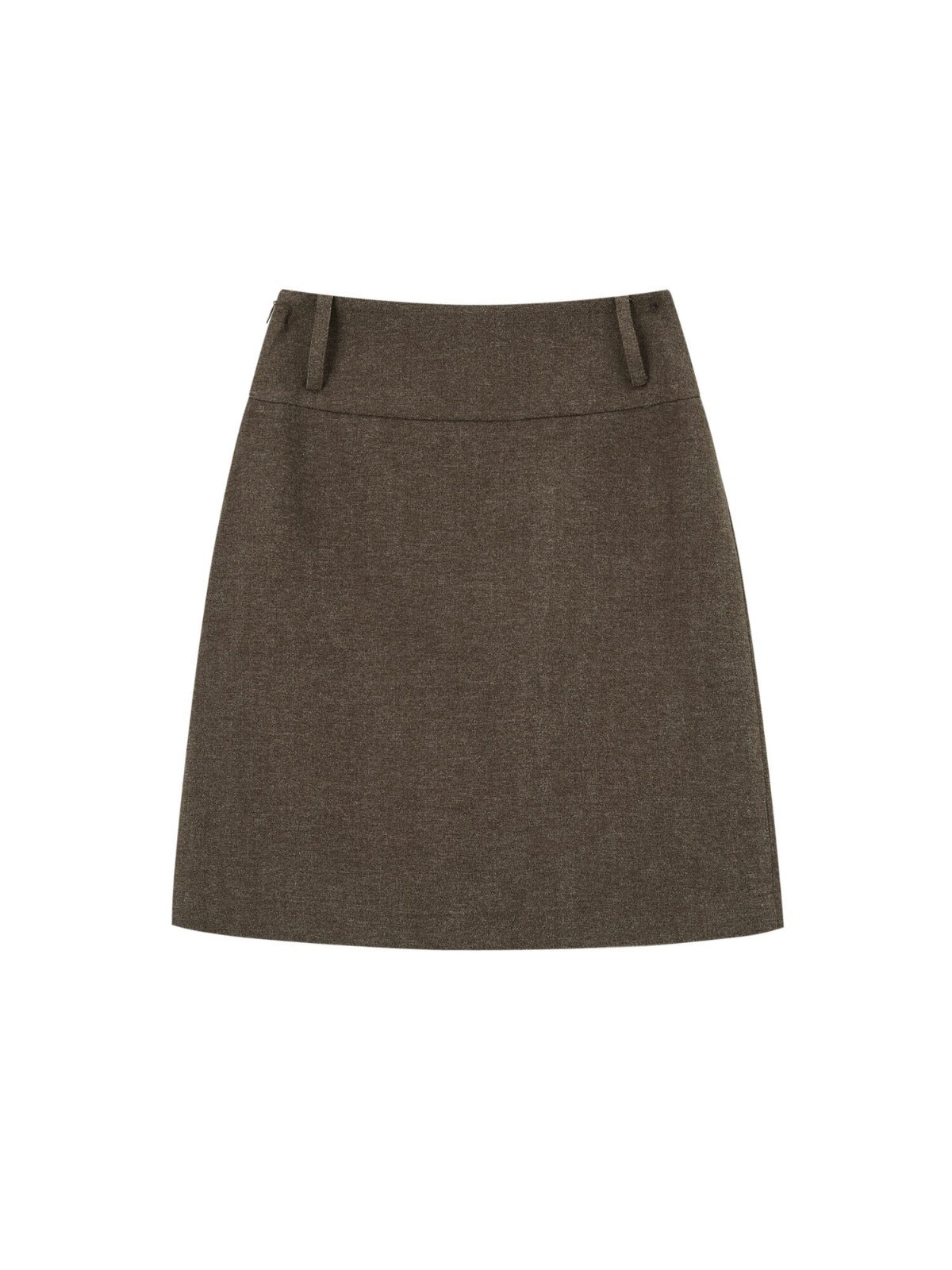 Vintage Minimal Pencil Midi Skirt