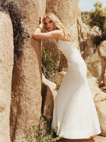 Metal Strap Fishtail Dress