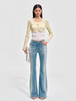 Ballerina Knight Layered Halter Knit Cardigan