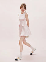 Satin Bow Dress