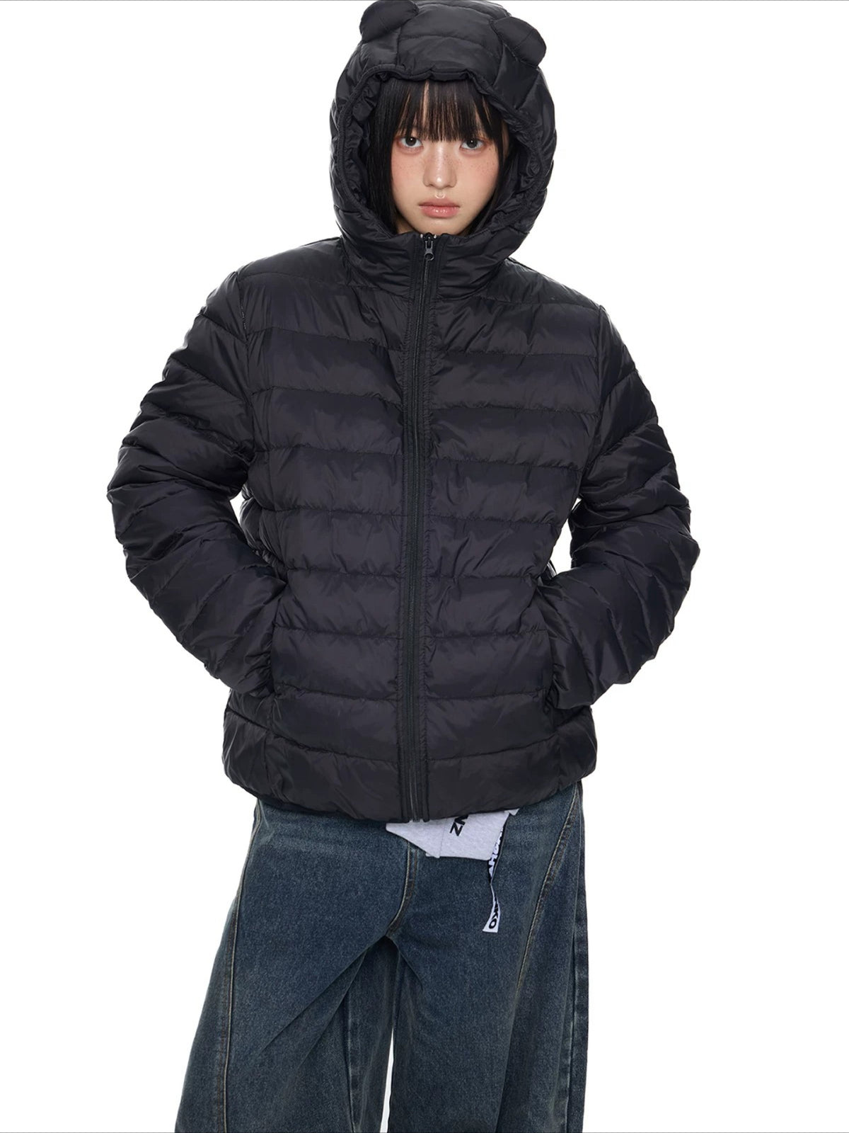 Bear Ear Down Puffer Jacket
