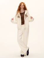 Pony Beaded Hoodie Set