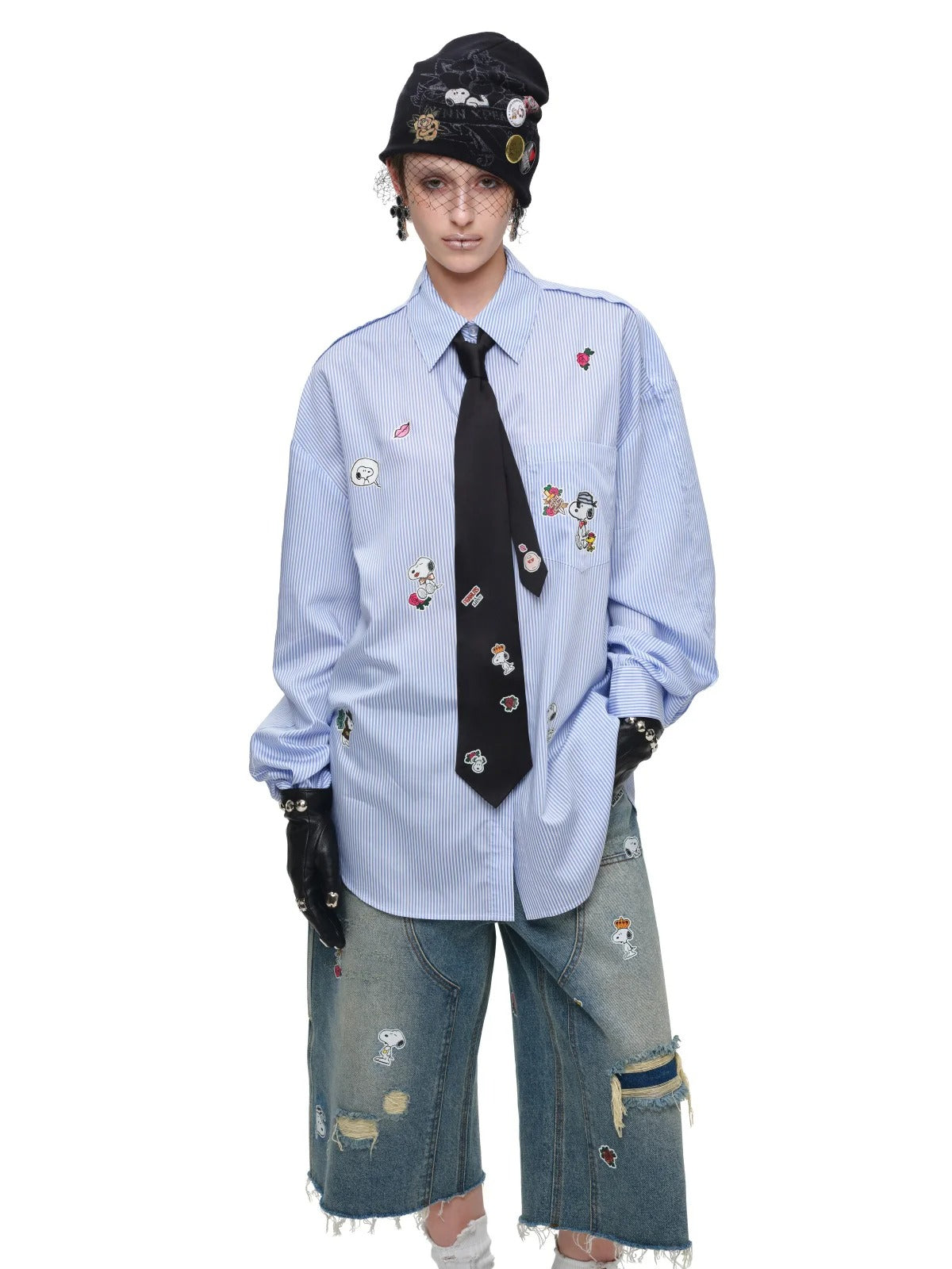 Sticker Print Tie
