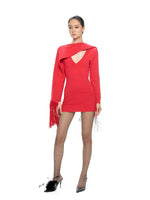 Fringe Knit Dress Set