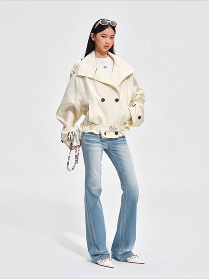 Lyocell Cotton Short Jacket