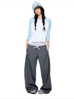 Contrast Stripe Dot Tee