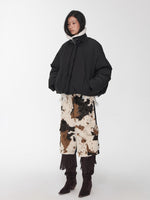 Belted Cocoon Down Jacket