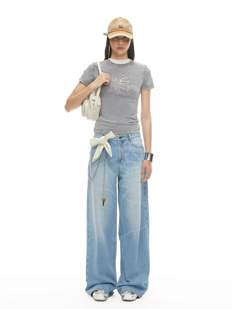 Firework Beaded Tee
