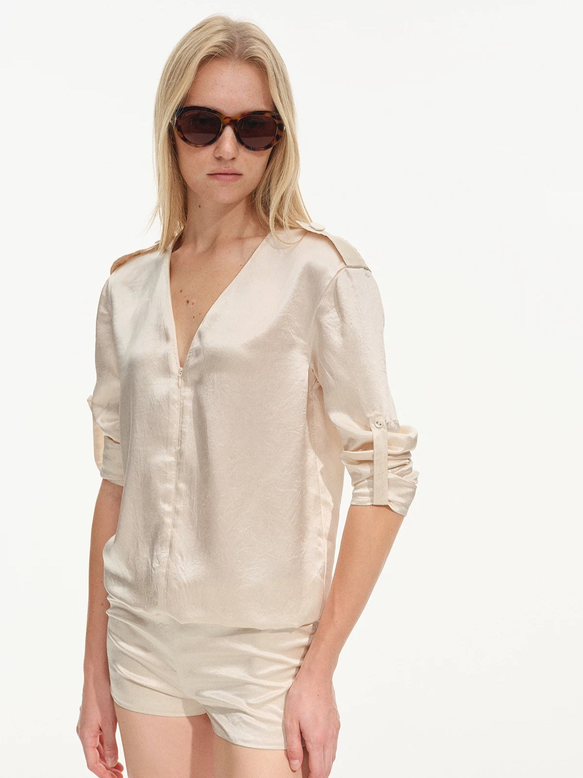 Satin Acetate Jumpsuit