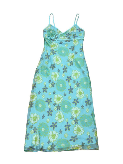 Floral Strap Midi Dress