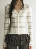 Striped Knit Cardigan