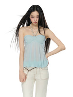 Mesh Halter Tube Top