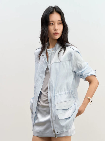 Linen Quilted Jacket