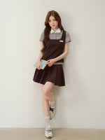 Faux Two-Piece Peter Pan Tee