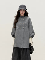 Cable Knit Cape Cardigan