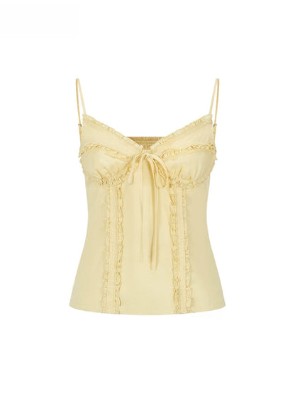 Butterfly Tie Tank Top &amp; Skirt Set