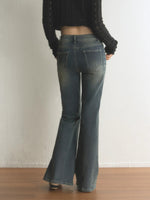 Stud Flare Jeans