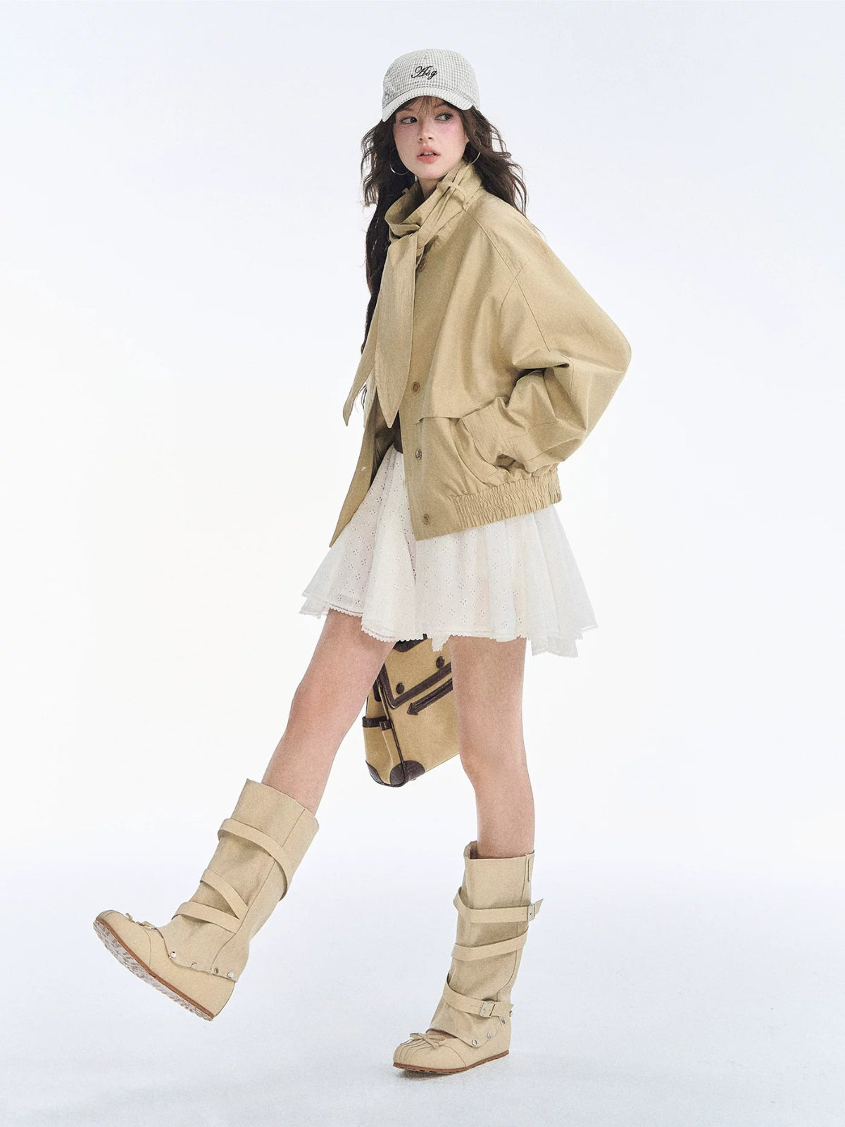 Vintage Detachable Bunny Ear Jacket