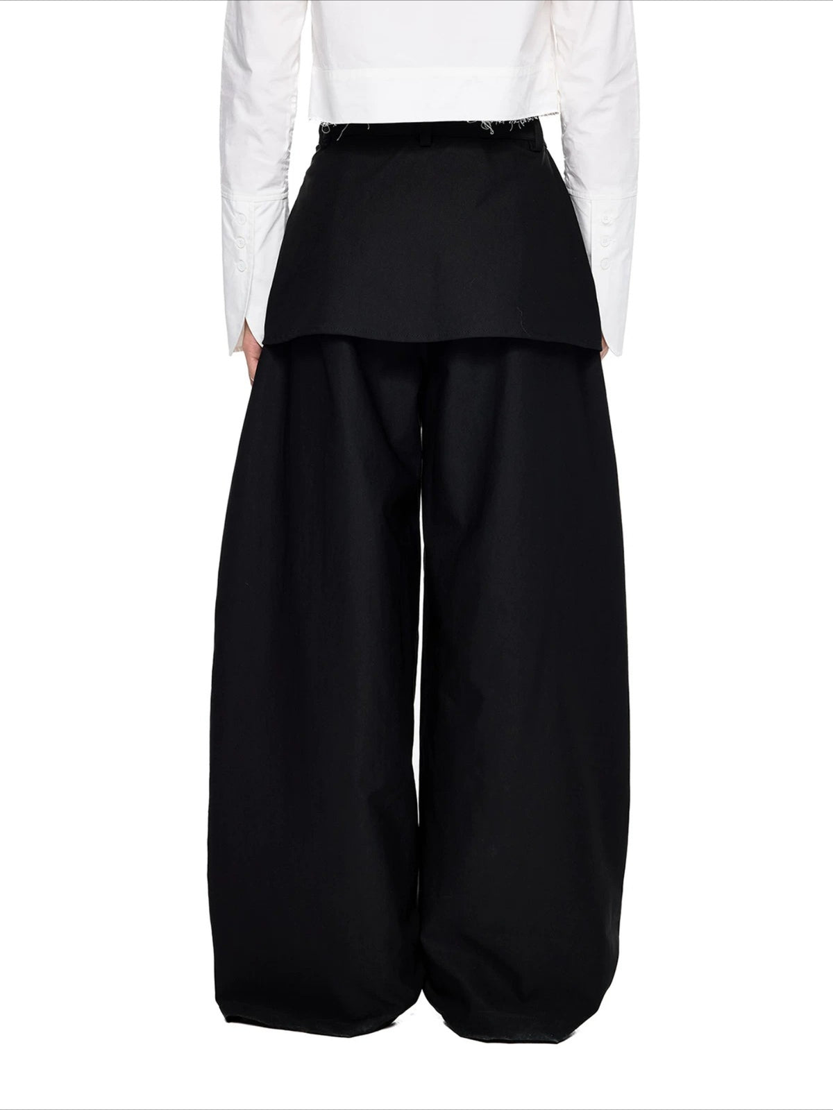 Drawstring Wide Leg Pants