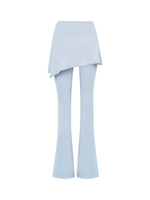 Layered Flare Yoga Pants