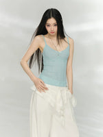 Knit Cardigan Camisole Set
